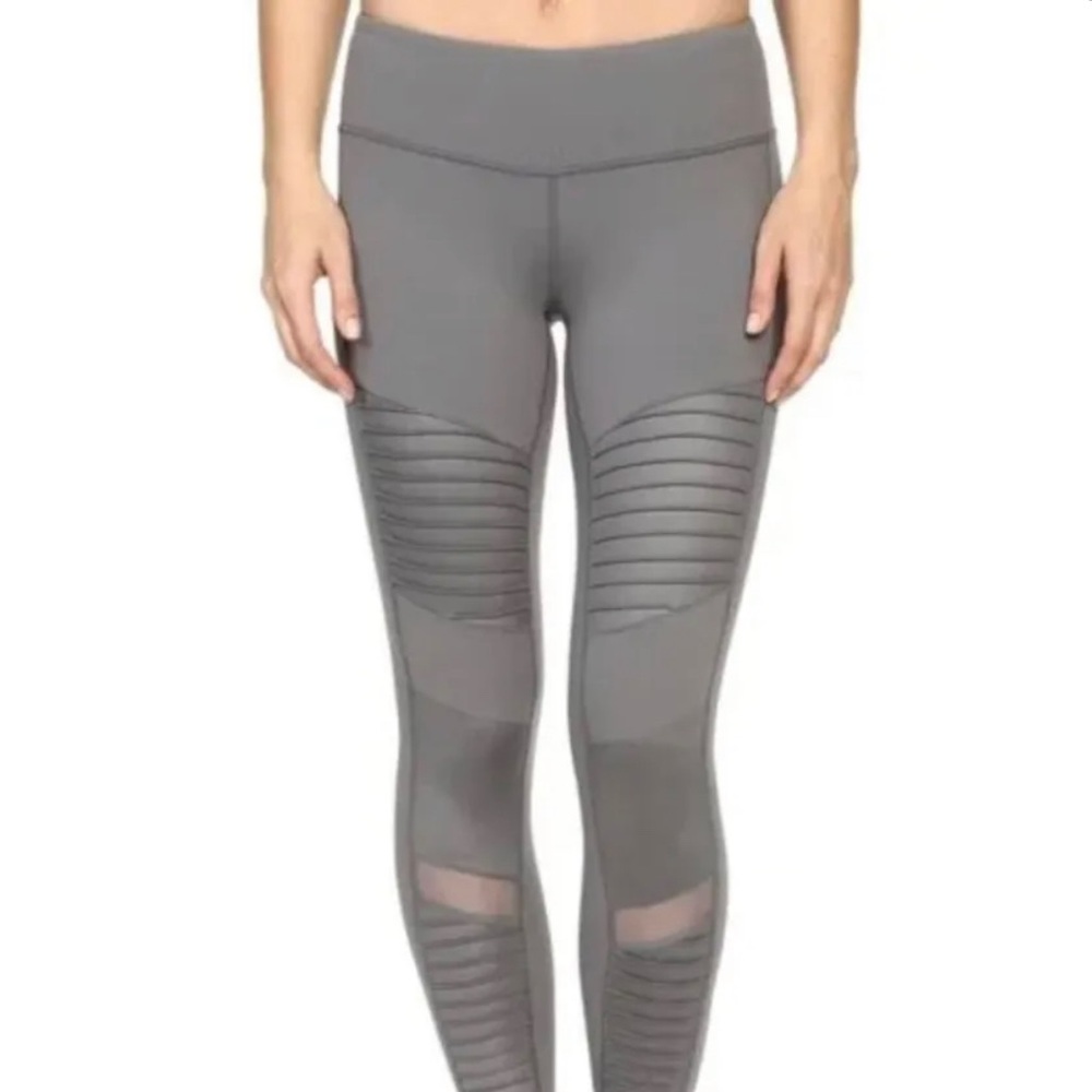 Alo moto grey leggings S